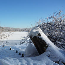Schlachtensee im Winter